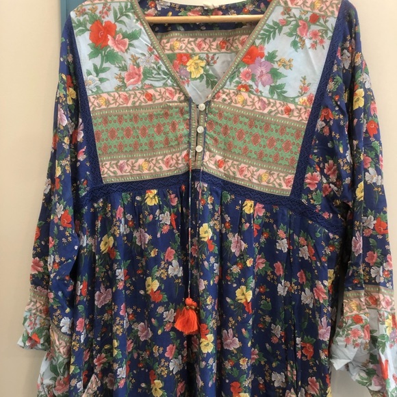 NWOT Miriam Boho Dress sz L - Picture 5 of 10